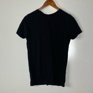 Babaton The Group Pima Cotton‎ Black Crewneck Tee Size Small